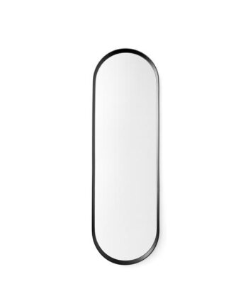 Audo Norm Væg Spejl Oval Sort