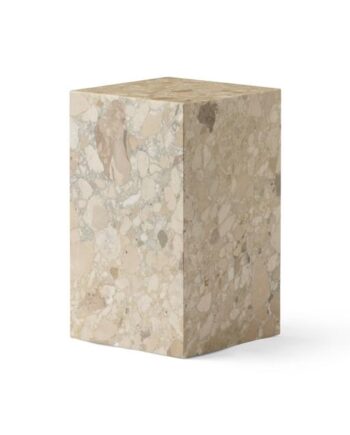 Audo Plinth Sofabord Høj Kunis Breccia Marmor