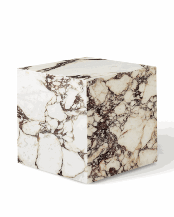 Audo Plinth Sofabord Kubik Calacatta Viola Marmor