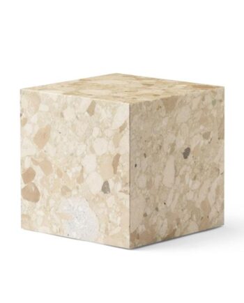 Audo Plinth Sofabord Kubik Kunis Breccia Marmor