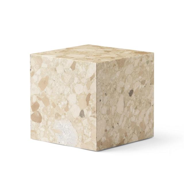 Audo Plinth Sofabord Kubik Kunis Breccia Marmor