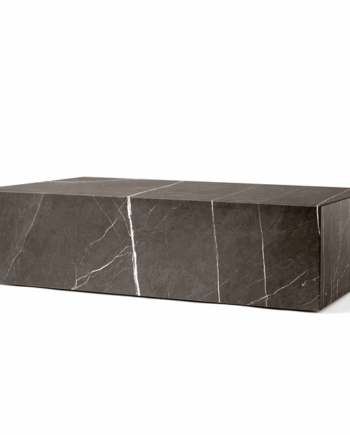 Audo Plinth Sofabord Lav Grå Kendzo Marmor