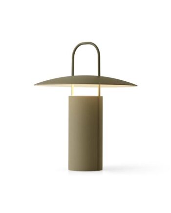 Audo Ray Transportabel Lampe Støvet Grøn