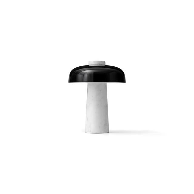 Audo Reverse Bordlampe Carrara Sort