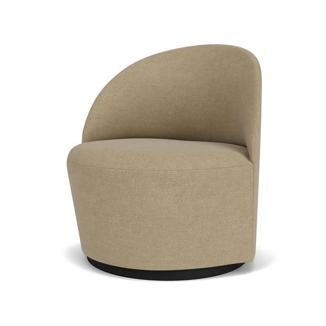 Audo Tearoom Lænestol Med Swivel Beige Audo Bouclé