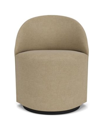 Audo Tearoom Stol Med Swivel Beige Audo Bouclé