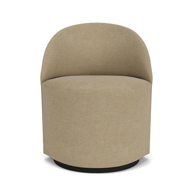 Audo Tearoom Stol Med Swivel Beige Audo Bouclé