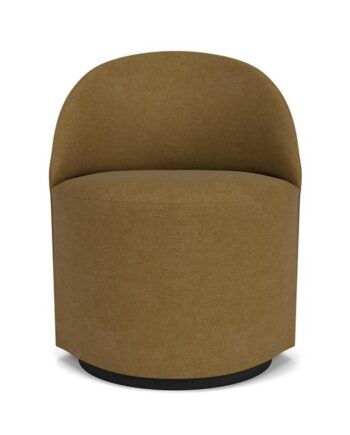 Audo Tearoom Stol Med Swivel Guld Audo Bouclé