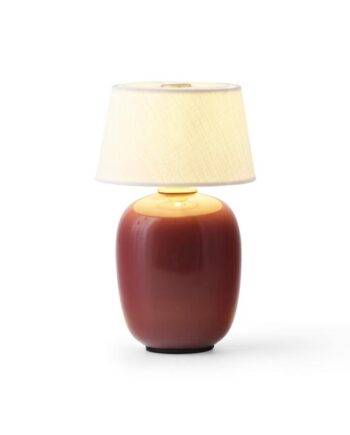 Audo Torso Bordlampe Portable ø12 Ruby