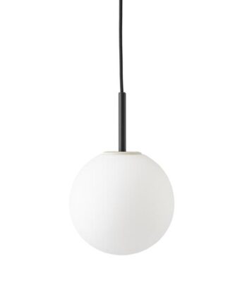 Audo Tr Pendel Sort Mat Opal Glas