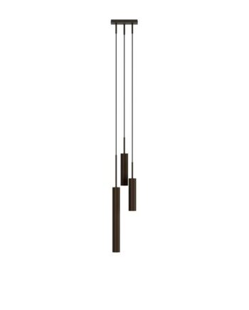 Audo Tubulaire Pendel   Aluminium Anodiseret Bronze