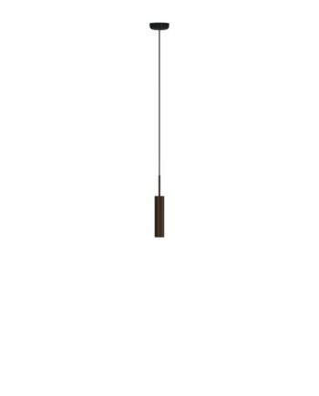 Audo Tubulaire Pendel H24 Aluminium Anodiseret Bronze