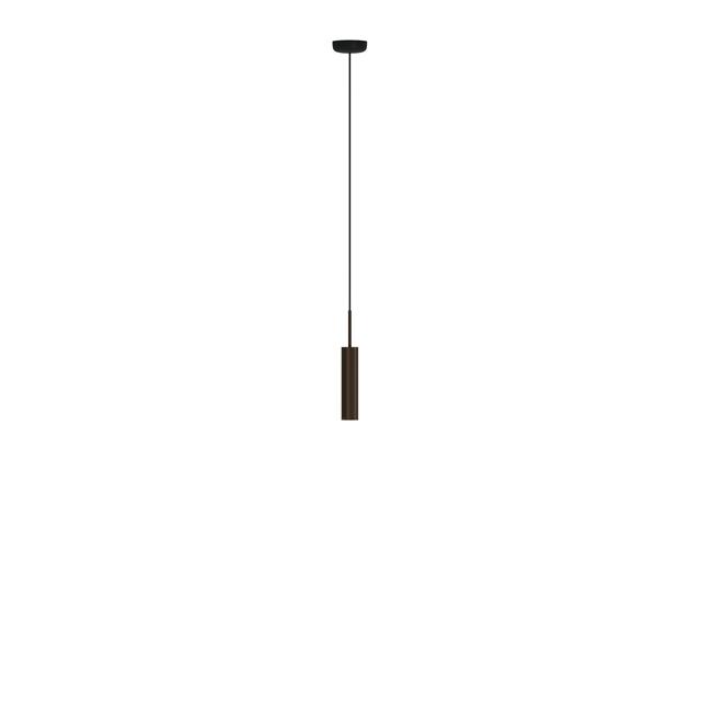 Audo Tubulaire Pendel H24 Aluminium Anodiseret Bronze