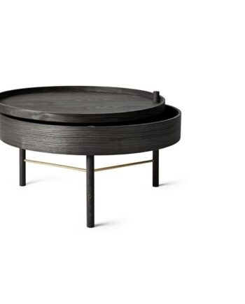 Audo Turning Sofabord ø65 Sort Aske
