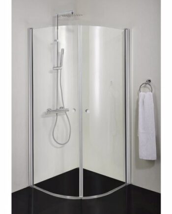 Buet Hjørne Cassøe Slim 785x785x1950mm Isglas