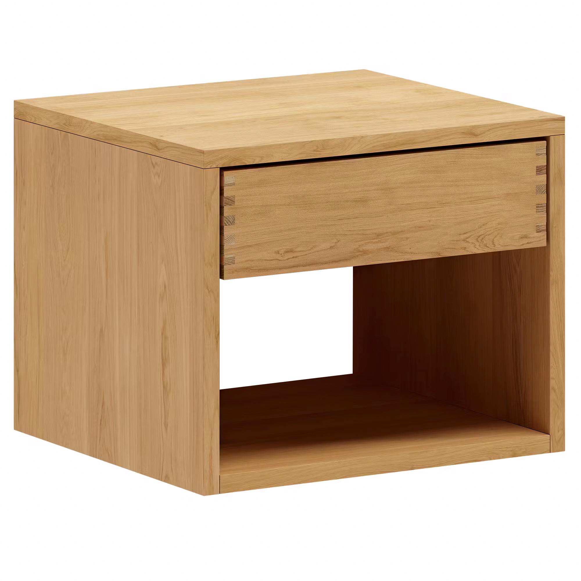 40 Cm Naturolieret Just Wood Snedker Sengebord Skuffe