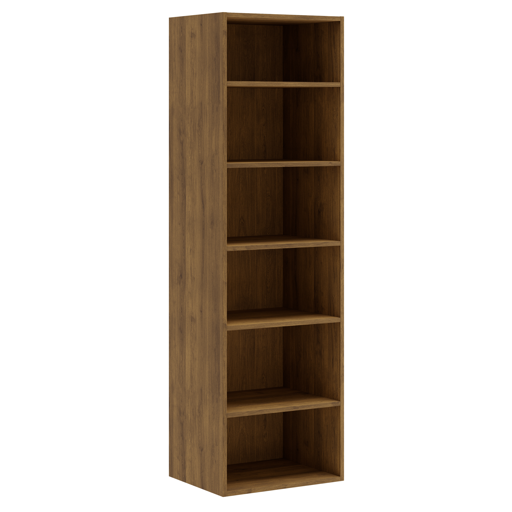 43 Cm Mørkolieret Just Wood Bad Højskab Med Hylder