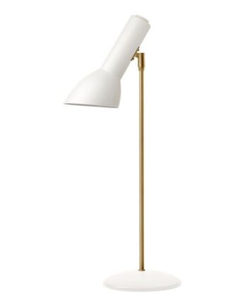 Cph Lighting Oblique Bordlampe Hvid Messing