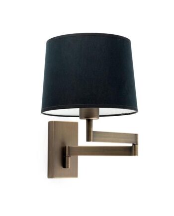 Faro Artis Væglampe Bronze Sort