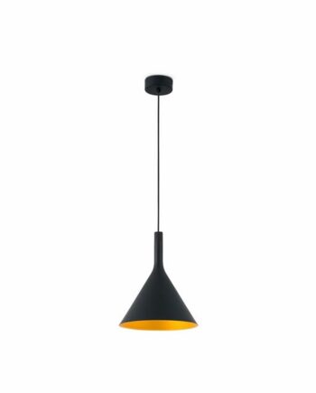 Faro Pam 250 Pendel Sort Guld