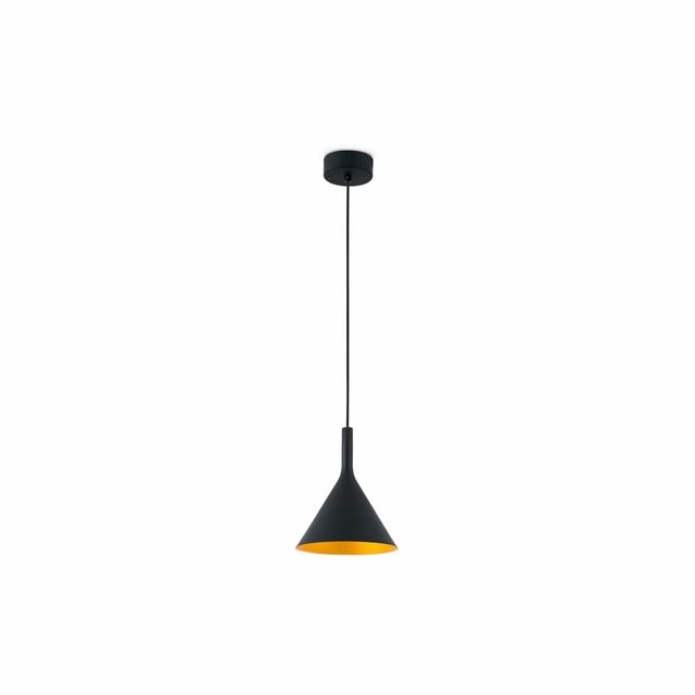 Faro Pam 165 Pendel Sort Guld