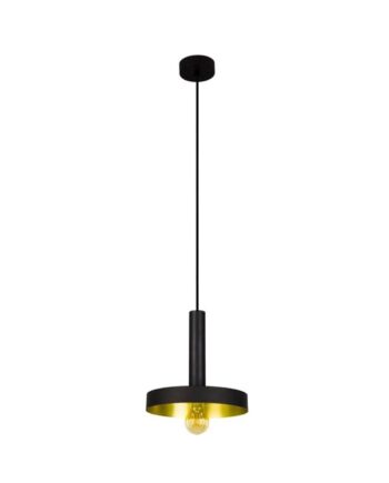 Faro Whizz Pendel Sort Satin Guld