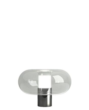 Fontanaarte Fontanella Bordlampe Medium Krom Sort