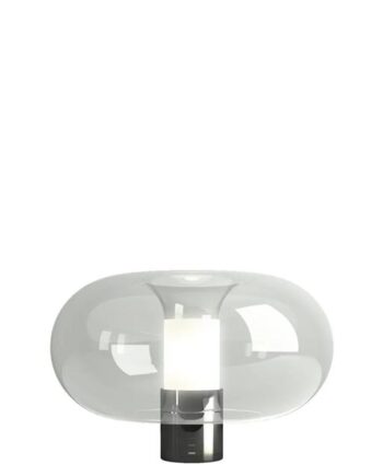 Fontanaarte Fontanella Bordlampe Stor Krom Sort