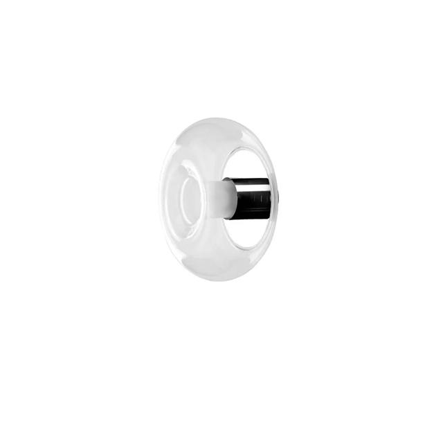 Fontanaarte Fontanella Væglampe Medium Krom Sort