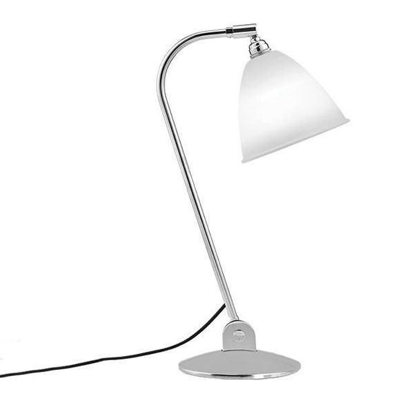 Gubi Bestlite Bl2 Bordlampe Krom Porcelæn