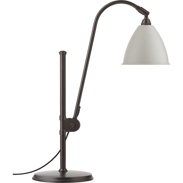 Gubi Bestlite Bl1 Bordlampe Sort Messing Hvid
