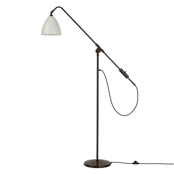 Gubi Bestlite Bl4 Gulvlampe Sort Messing Hvid