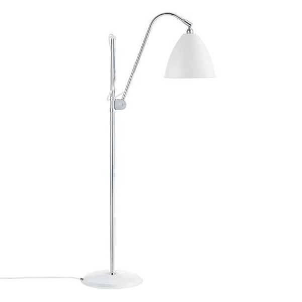 Gubi Bestlite Bl3m Gulvlampe Mat Hvid Krom
