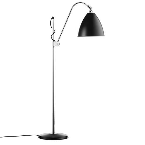 Gubi Bestlite Bl3m Gulvlampe Sort Krom