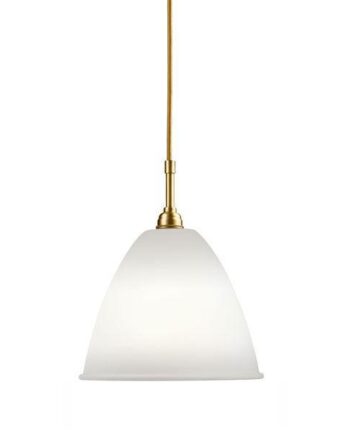 Gubi Bestlite Bl9m Pendel Mellem Messing   Porcelæn