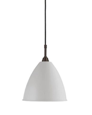 Gubi Bestlite Bl9m Pendel Mellem Sort Messing   Hvid