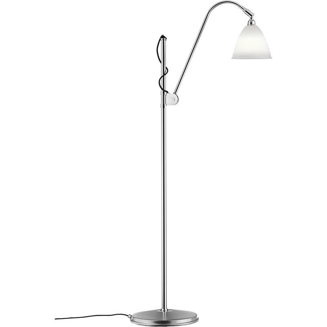 Gubi Bestlite Bl3s Gulvlampe Krom Porcelæn
