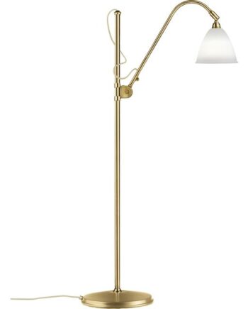 Gubi Bestlite Bl3s Gulvlampe Messing   Porcelæn