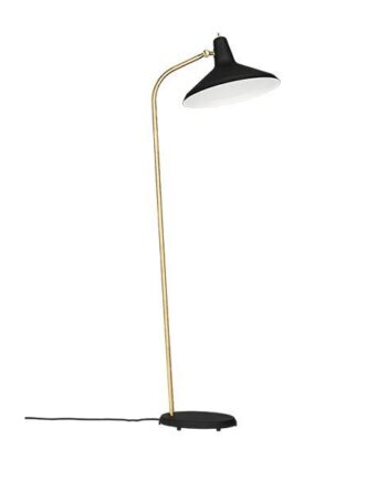 Gubi  -10 Gulvlampe Sort