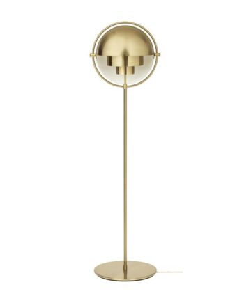 Gubi Multi-lite Gulvlampe Messing