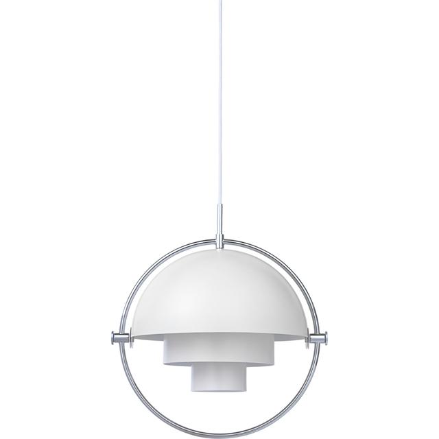 Gubi Multi-lite Pendel Krom Hvid