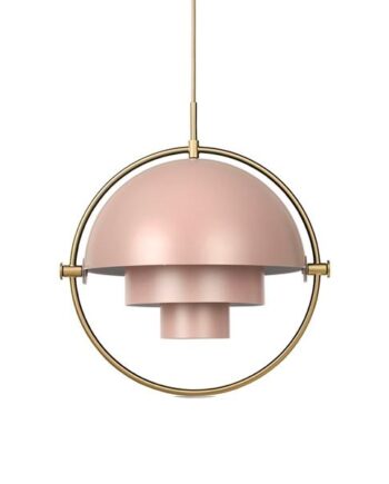 Gubi Multi-lite Pendel Stor Rose   Messing