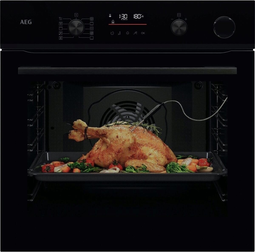Indbygningsovn Steamcrisp Aeg 6000 Nbr6p531sb
