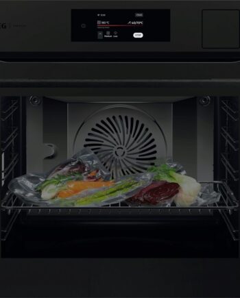 Indbygningsovn Steamcrisp Mattblack Aeg 8000 Po8000st