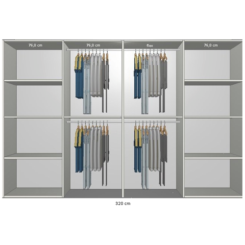 Inventar Fra Bredde 300 Cm Til 320 Cm Model