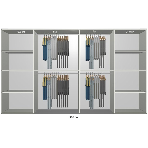 Inventar Fra Bredde 340 Cm Til 360 Cm Model