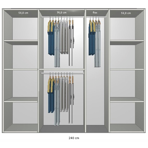 Inventar Fra Bredde 220 Cm Til 240 Cm Model