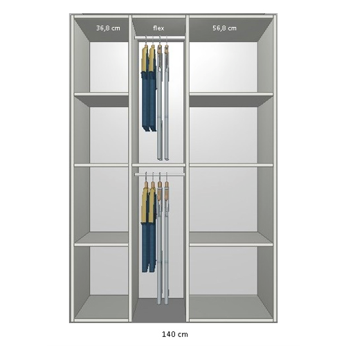 Inventar Fra Bredde 120 Cm Til 140 Cm Model