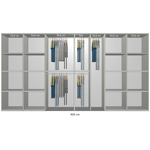 Inventar Fra Bredde 380 Cm Til 400 Cm Model