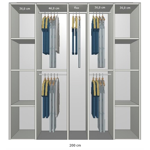 Inventar Fra Bredde 180 Cm Til 200 Cm Model